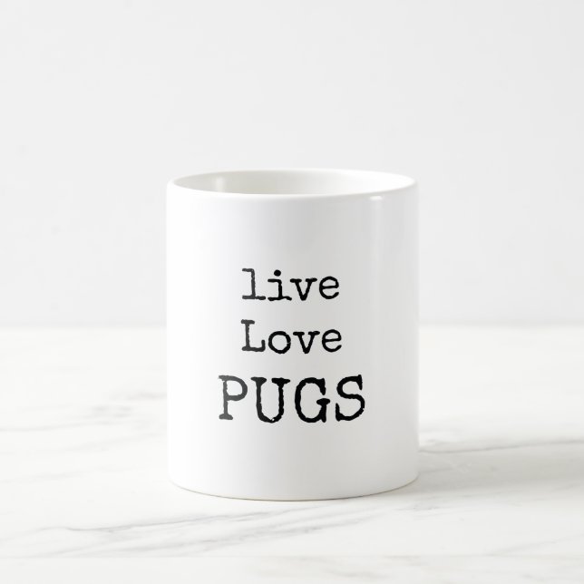 Mug CARLIN mignonne maman chien drôle (Centre)