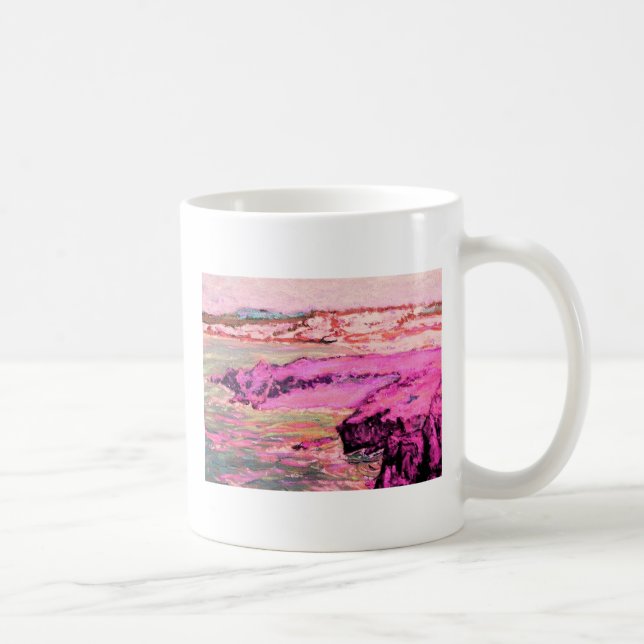 Mug carmel au bord de la mer (Droite)