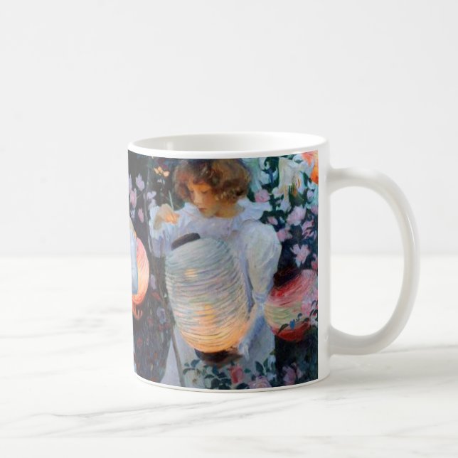 Mug Carnation de John Singer Sargent, Lily, Lily, Rose (Droite)