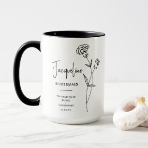 Mug Carnation de la femme d'accueil (JAN) Cadeau de la