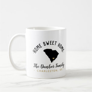Mug Caroline du Sud Accueil Sweet Home Famille Monogra