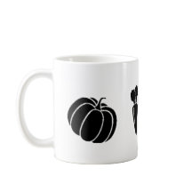 carotte citrouille noire vectorielle légumes