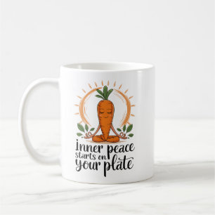 Mug Carotte de la Paix Intérieure - Art de manger