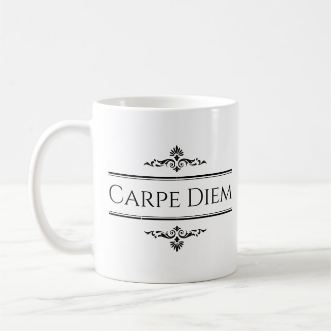 Mug Carpe Diem Saisir la journée (Gauche)