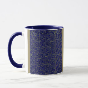 Mug Carré bleu