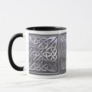 Mug Carré celtique - argent