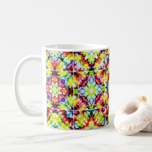 Mug Carrelage méditerranéen, Carreaux d'encre d'alcool