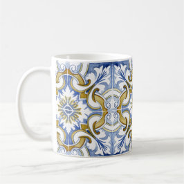 Mug Carrelage méditerranéen, majolica, style sicilien
