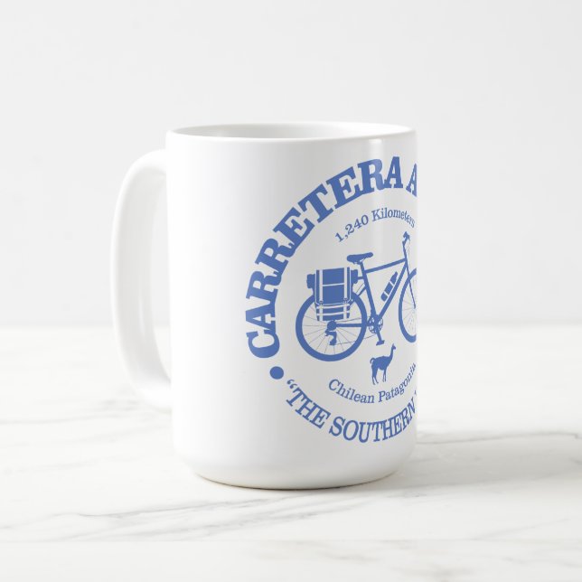 Mug Carretera Austral (cyclisme) (Devant gauche)