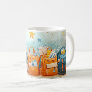 Mug Cartables et fournitures scolaires pour la rentrée