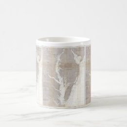 Mug Carte ancienne de la baie de Chesapeake (1866)
