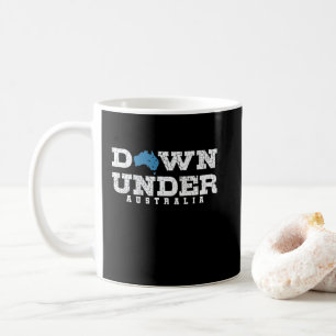 Mug Carte australienne Down