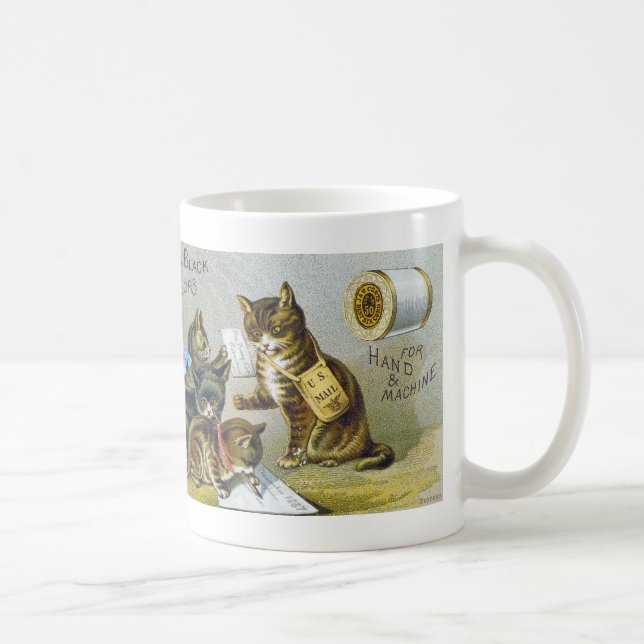 Mug Carte commerciale de fil, 1880 (Droite)
