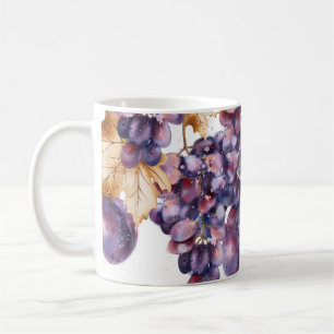 Mug Carte d'automne vintage Aquarelle