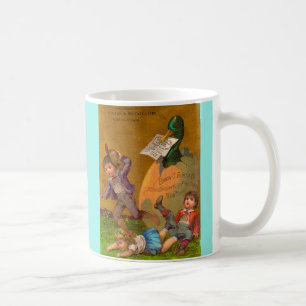 Mug Carte de commerce victorienne : Edmund G. Burt cha
