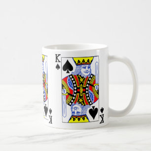 Mug Carte de jeu King of Spades