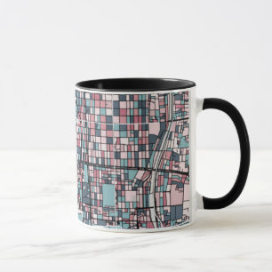 Mug Carte de Kyoto Japon