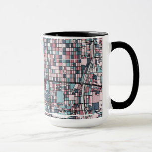Mug Carte de Kyoto Japon