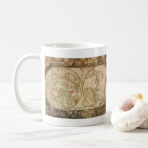 Mug Carte de la planisphère céleste vintage par Joseph