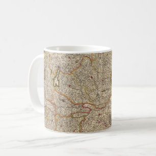 Mug Carte de la région de Venise, Italie