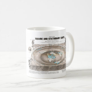 Mug Carte de la Terre plate