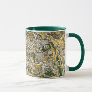 Mug Carte de la ville de Québec