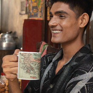 Mug Carte de l'Empire byzantin