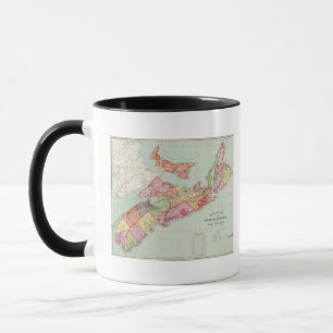 Mug Carte de Mackinlay de la province de la Nouvelle-