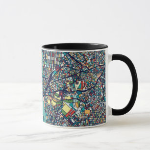 Mug Carte de Manhattan New York