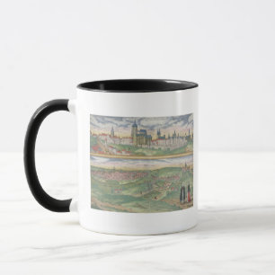 Mug Carte de Prague, de "Civitates Orbis Terrarum" par