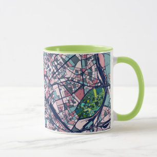 Mug Carte de Rome Italie