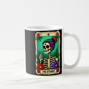 Mug Carte de tarot Le squelette du chignon désordonné