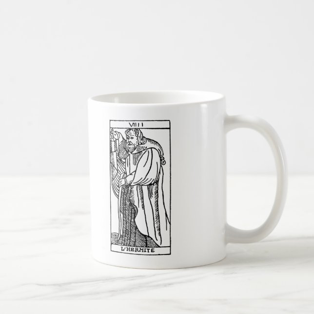Mug Carte de tarot : L'ermite (Droite)
