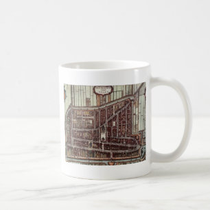 Mug Carte de ville de Delft 1649