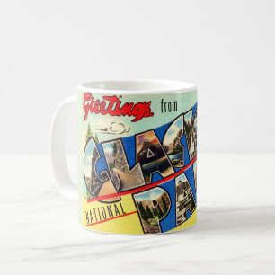 Mug Carte de vœux du parc Glacier