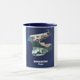 Mug Carte de voyage de Roseburg