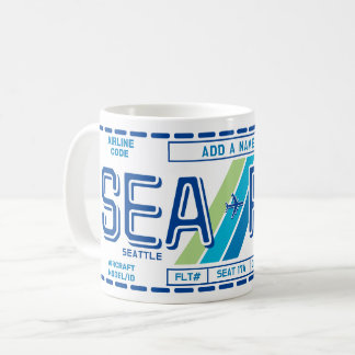 Mug Carte d'Embarquement DIY : Cadeau de Voyage Pa