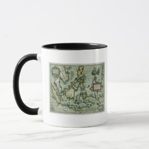 Mug Carte des Indes est, pub. 1635 à Amsterdam (ha