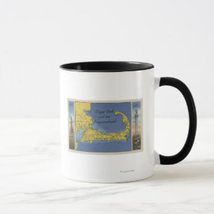Mug Carte détaillée du Pilgrimland