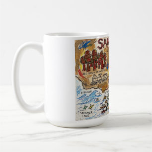 Mug Carte détaillée touristique de Santa Cruz – Monume