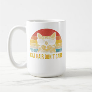 Mug Carte drôle pour les amoureux de chats 'Poils de c