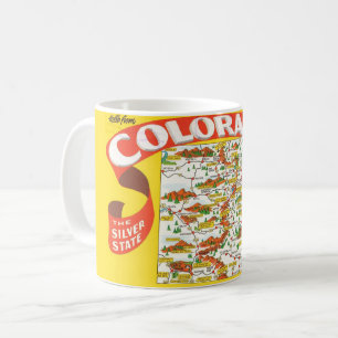 Mug Carte du Colorado