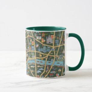 Mug Carte du Daily Telegraph de Londres