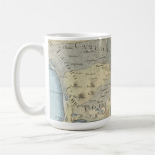 Mug Carte du Golfe de Naples et d'abords