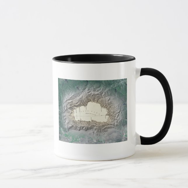 Mug Carte du lac Tahoe (Droite)