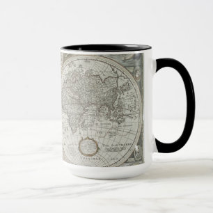 Mug Carte du monde   1676