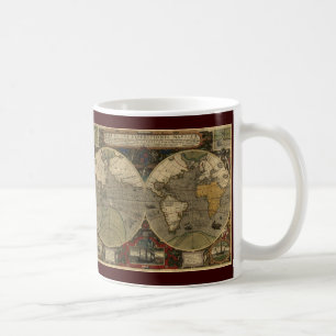 Mug Carte du monde antique