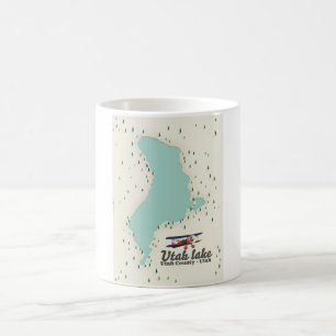 Mug Carte du voyage du lac Utah, Utah