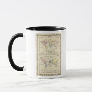 Mug Carte en couleur du monde