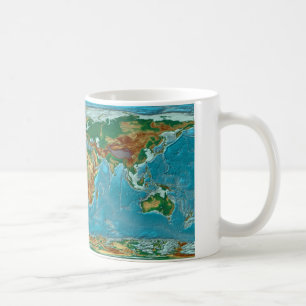 Mug Carte géographique du monde